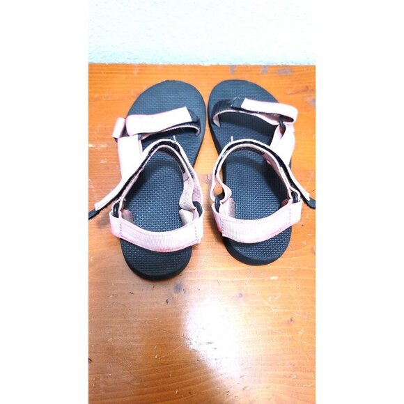 Teva Kids Pink & Black Outdoor Sandals Size 5 - Picture 4 of 8